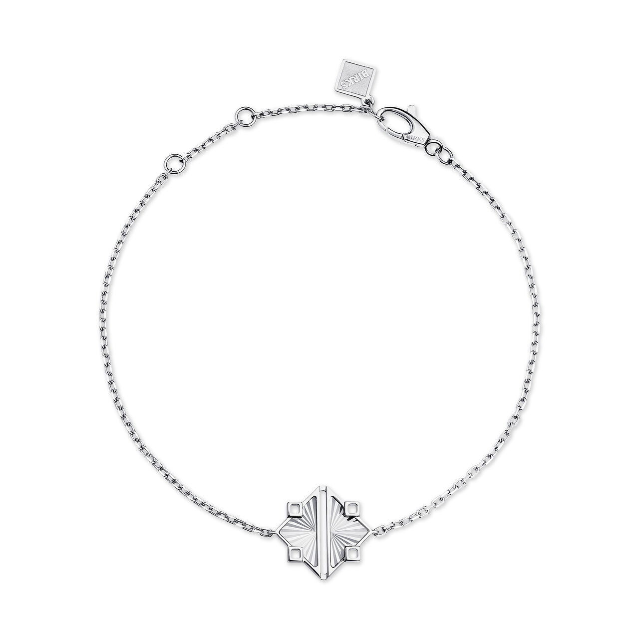 Birks Muse Guilloch&eacute; Sterling Silver Bracelet, Small 450018473745 image number 0
